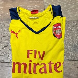 Puma Arsenal Youth Yellow Jersey
